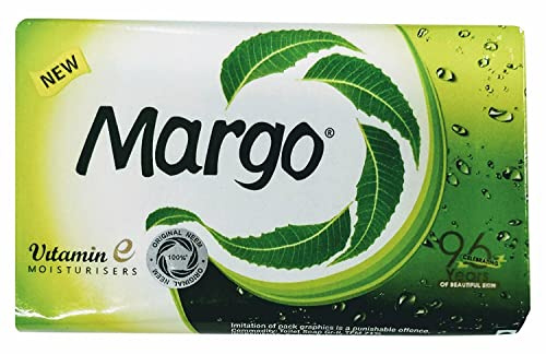 12 BARS of Margo ORIGINAL Neem Oil Soap Bars 100g