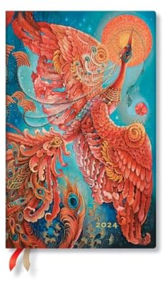 Firebird (Birds of Happiness) Maxi 12-month Dayplanner 2024 (Bird of Happiness)