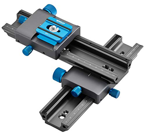 NOVOFLEX Q System Cross Focusing Rail Rack with QPL-1 (Castel-Cross-Q)