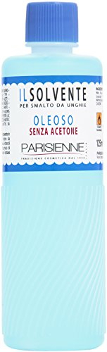 Parisienne - Solvente per Smalto da Unghie, Oleoso, senza Acetone - 125 ml