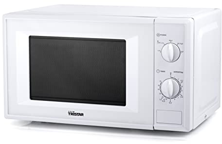 Tristar MW-2706 - Horno Microondas, Temporizador Analógico, Potencia de 700 W, Capacidad de 20 L