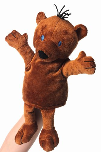 Janosch 795174 - Handspielpuppe, kleiner Bär, 22 x 15 x 10 cm