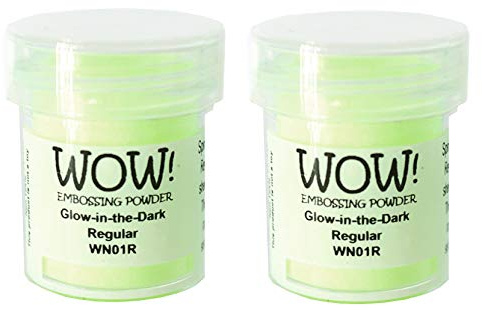WOW! - Glow in The Dark Embossing Powder WN01R (Pack of 2)