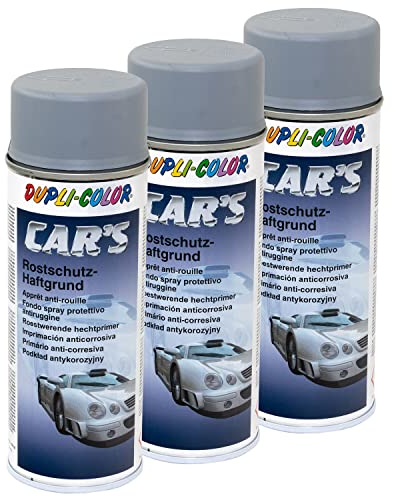 Haftgrund Grundierung Rostschutz Cars Dupli Color 385889 Grau 3 X 400 ml