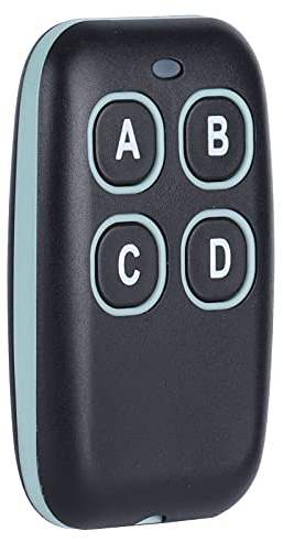 ciciglow AK-K200803 - Mando a distancia inalámbrico portátil universal para puerta de garaje (4 canales, 433 MHz)