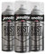 JENOLITE Rust Shield | Laca Transparente Antióxido Spray | 3x400ml | Protección contra Óxido | para Coches, Motos, Ornamentos, Metal y Pintura | Resistente al Calor +180°C y a la Intemperie