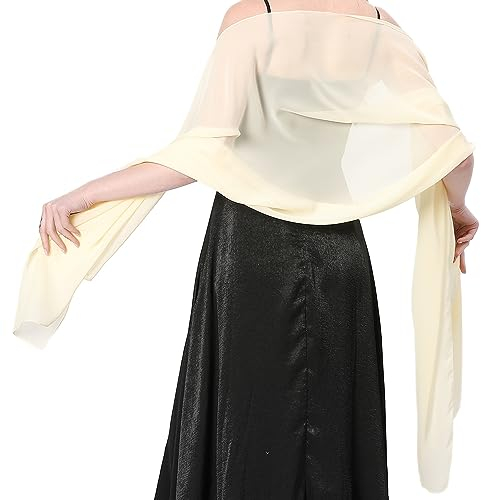 lifwimner Bufanda Mujer Chales y envolturas Pañuelo Seda Mantón Moda Chal Estolas Fular Boda Fiesta Chiffon BufandaAmarillo claro(Amarillo claro)