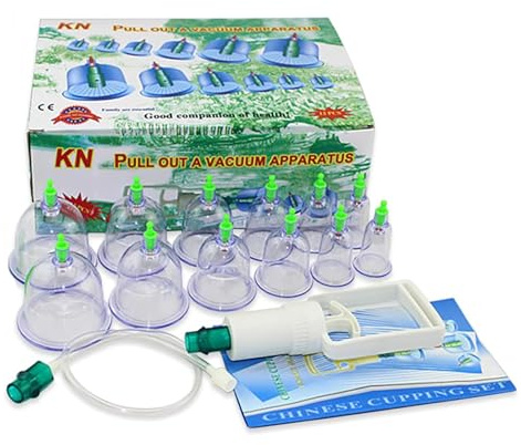 Seckoe 12 Stück Nippelsauger Profi Schröpfglas-Set Brustwarzensauger Brustwarzen Vergrößerung Sauger Pumpe Brust Klitoris Stimulation Saugen Vakuum Brustpumpe SM Sex Spielzeug Frauen Vakuumpumpe