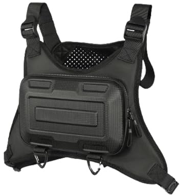 Running Strap - Chest Pouch, Running Fanny Pack | Running Phone Holder, Chest Bag for Men, Ergonomic Design for Outdoor Travel