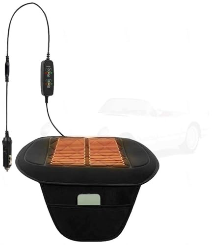 Generisch Auto Sitzkissen, Winter 𝐒𝐢𝐭𝒛𝒉𝐞𝐢𝒛𝐮𝒏𝒈 𝐀𝐮𝐭𝐨 Bequemer Auto Sitzauflage für LKW 1 Stück,B-MitTasche