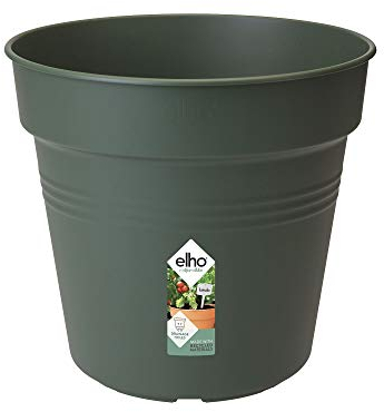 Elho Green Basics Growpot 30 - Growpot por Interior y Exterior cultívalo tú Mismo - Ø 30.0 x H 27.7 cm - Verde/Leaf Green