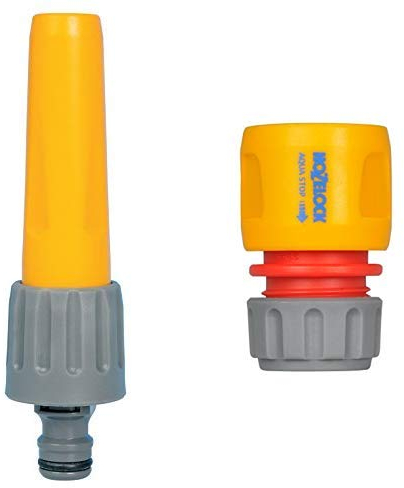 Hozelock Hose Nozzle with AquaStop Connector (12.5 mm and 15 mm)