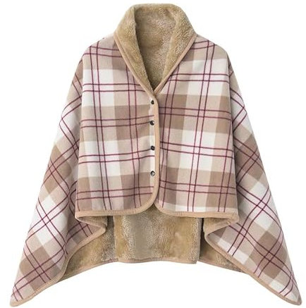 FUELIX Regencape Rollstuhlfahrer, Rollstuhl Decke Ganzkörper Winter Warme Abdeckung, Rollstuhldecke Erwachsene Winter, Rollstuhlzubehör für Alle Arten Von Rollstühlen. F,100 * 140cm