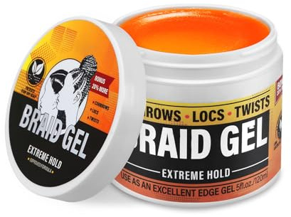 Apooliy Haarwachs mit starkem Halt, nicht fettendes Stylingwachs für alle Haartypen, Kantenkontrollwachs, kein Abblättern, langanhaltendes Flechtgel, einfach zu verwenden, glättend,120ml