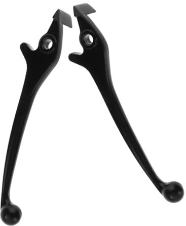 Hemobllo 2piezas Palanca Freno Derecha Para Motocicleta Maneta Metálica Resistente Para Atv Moto De Cross y Buggy Fácil Instalación Repuesto Para Palancas De Freno