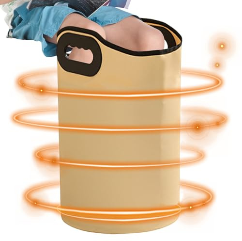 Hitburu Pediluvio - 23L Secchio Spa Pieghevole Impermeabile,Pediluvio Portatile Con Fori Di Drenaggio - Per Uso Domestico E Da Viaggio Cura Della Circolazione Pulizia