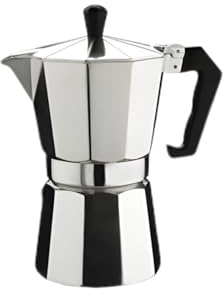 Italian Espresso Coffee Moka Pot Stove Top Coffee Maker, Aluminum Classic Filter Espresso Percolator for Italian & Cuban Coffee Brewing, for Home Kitchen & Camping (2 cup / 100 ml)