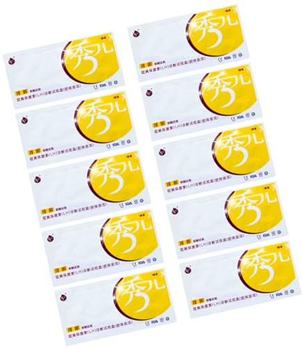 ARTSEWPLY Strisce per Test di Ovulazione Professionali Monouso Kit da 10 Pezzi in Confezione Carta Reattiva per Ovulazione ad Alta Precisione Pratico e Leggero per Monitoraggio Fertilità