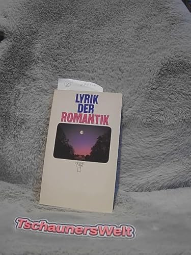 Lyrik der Romantik.