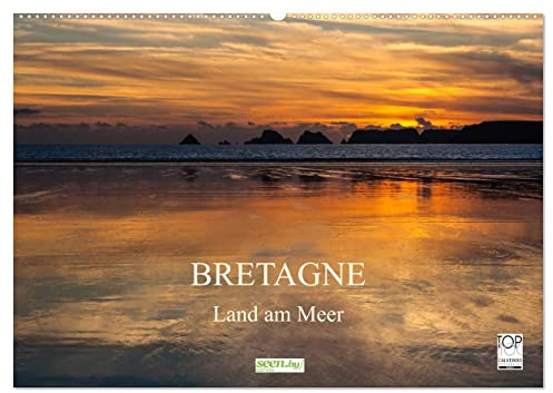 Bretagne - Land am Meer (Wandkalender 2026 DIN A2 quer), CALVENDO Monatskalender: Impressionen der bretonischen Küste (CALVENDO Orte)