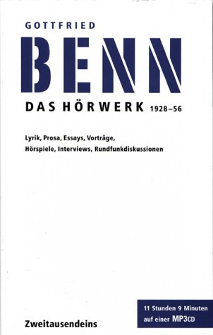 Das Hörwerk 1928-1956: Lyrik, Prosa, Essays, Vorträge, Hörspiele, Interviews, Rundfunkdiskussionen