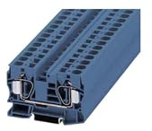 PHOENIX CONTACT ST 16 BU Durchgangsklemme, 16 mm² Nennquerschnitt, 2 Anschlüsse, Blau, 50 Stück