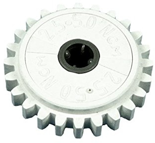 LEGO Technic - 1 weisses Zahnrad 24 Zähne mit Rutschkupplung weiss Rad Technik