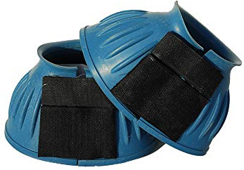Rhinegold Schwarz Nubukleder Frauen Stiefel Klettverschluss-Übergreifstiefel
