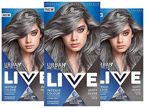 Schwarzkopf LIVE U72 Dusty Silver, 100 ml