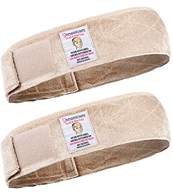 Dreamlover Diadema de Peluca Desnuda Antideslizante, Banda para Peluca Elástica, 2 piezas