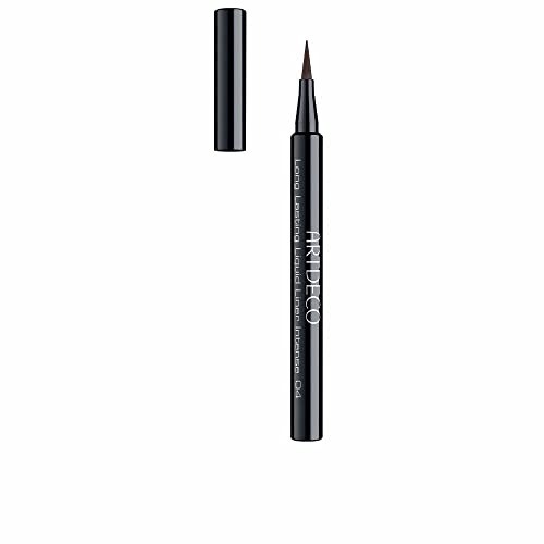 ARTDECO Long-Lasting Liquid Liner Intense | Flüssiger, farbintensiver Eyeliner in Stiftform mit flexibler Nylon-Filzspitze, langanhaltend, 1 x 0, 6 ml