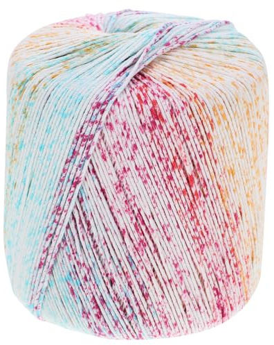 Healifty Farbverlauf Baumwollgarn 1 Rolle Häkelgarn Für Handstricken Diy Pullover Decke Kostüm Bunte Strickwolle Zum Häkeln Und Basteln