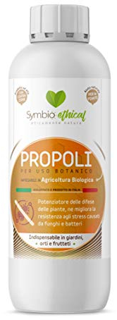 SYMBIOETHICAL - PROPOLIS, Natürlicher Pflanzenschutzverstärker, für biologische Landwirtschaft, Made in Italy, 500 g