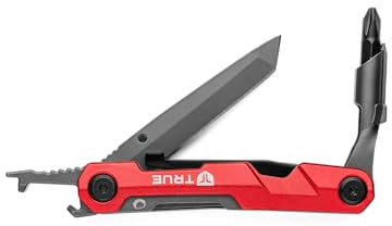 TRUE Titanium Block Multitool, 5-in-1 Compact Pocket EDC Multitool