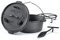Küchenprofi BBQ Dutch Oven Gusseisen, 3,5L, Ø 24 cm, ohne Füße, fertig eingebrannter, gusseiserner Topf mit Deckelheber, für den Grill, Feuerstellen, alle Herdarten (inkl. Induktion) und Backofen