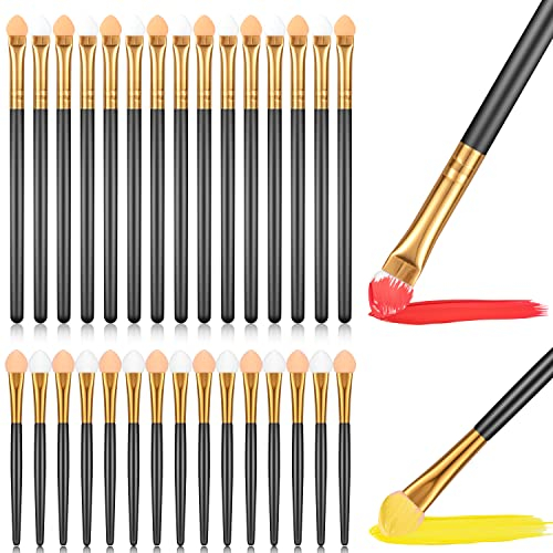 30 Stück Schwamm-Applikatoren Pastell-Malpinsel, Pastell-Schwamm, detaillierte Tinte, Pinsel-Werkzeuge zum Malen, DIY Scrapbooking, Kartenherstellung (11,2 cm, 7,5 cm)