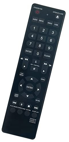 VXX3216/VXX3217/VXX3218 Replacement Remote Control -VINABTY-fit for Pioneer BLU-RAY DVD Recorder remote control DV-400V-K DV-300-K DV-463 DV-270 DV-271 DV-275 DV-360 DV-464