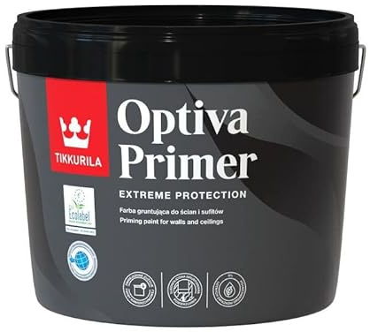TIKKURILA Optiva Primer Grundierung Schutzfarbe zur Wand 9L - Weiß