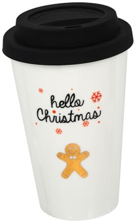 TOPBATHY Weihnachtsbecher Weihnachtswasserbecher Waschbecher aus Keramik Weihnachtskaffeetassen the office mug bier bhz Espressotasse Kaffeebecher Keramikbecher Trinkbecher aus Keramik
