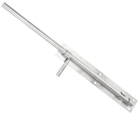 Angoily Loquet De Porte Française De 38 5 Cm En Acier Inoxydable Barre De Sécurité Pour Portes