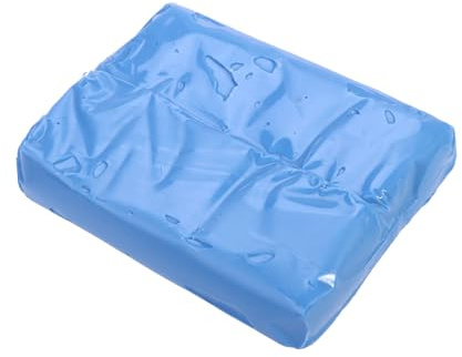 Auto Knetmasse Reinigungsknete für Autos, Blaue Gummi Detailknete | Entfernt Fett, Kalk und Vogelreste, für Lackpflege und Saubere Oberflächen, Kompakte Form, Blau