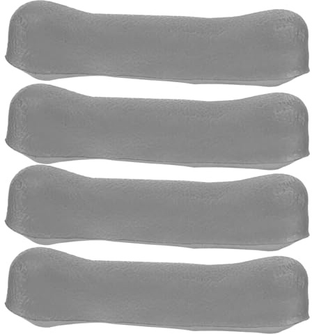 Healeved 2 Paia Cuscinetti Ascellari per Stampelle in Tpr Morbido Gel Imbottiture Ergonomiche Sostitutive per Anziani Accessori per Bastoni da Passeggio e Supporto Arti Superiori