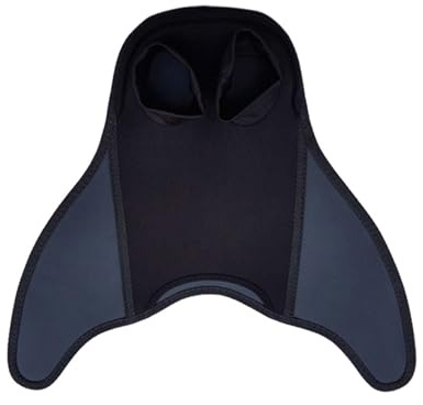 Raypontia Schwimmtrainingsflosse, Kreative Meerjungfrau Schwimmflossen, Kurze Flossen Kinder, Professionelle Monoflosse, Meerjungfrau Design Schwimmen Tauchen Monoflosse Flossen