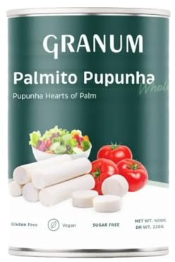 Brazilian Pupunha Hearts of Palm 400g | Palmito Pupunha Tin | Tender, Premium & Ready to Eat