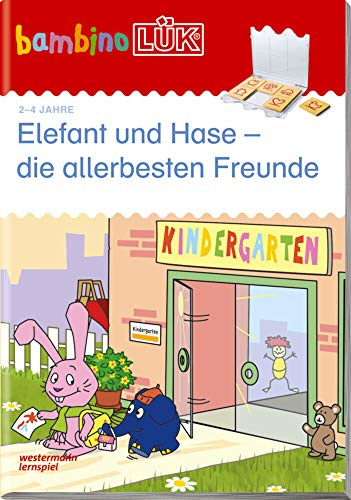 bambinoLÜK: 2/3/4 Jahre Elefant und Hase - die allerbesten Freunde (bambinoLÜK-Übungshefte: Kindergarten)