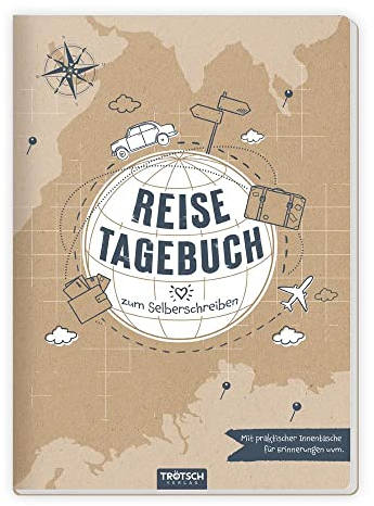 Trötsch Reisetagebuch: Tagebuch Reisetagebuch Eintragebuch Geschenk Geschenkidee