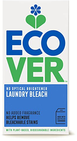 Ecover Laundry Brilliant Bleach Stain Remover Powder, Cleans & Brightens without Chlorine, 1 x 400g