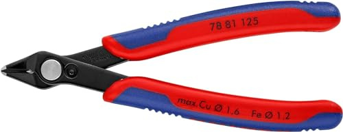 KNIPEX Electronic Super Knips med flerkomponentsgrepp 125 mm, 78 81 125