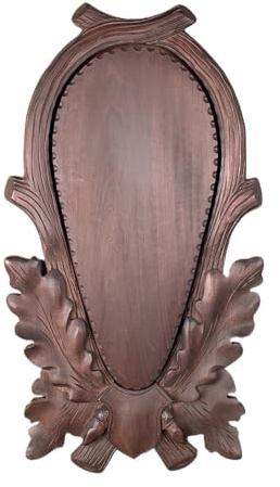 Hi Life Living Nature Escudo de Madera para Trofeo de Ciervo. Cuerno. Ext 65x35cm Int45x21 031101