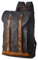BRASS TACKS Leathercraft Mochila Hombre Lona Encerada Mochila de Viaje Mochila Escolar Vintage Durable y Resistente al Agua（Gris）